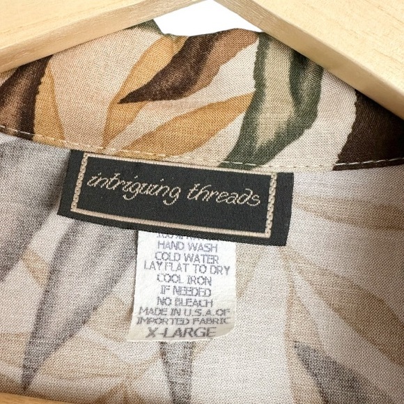 Vintage Intriguing Threads Two Piece Outfit XL Top Large Bottom - Picture 11 of 12